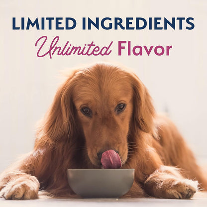 Limited Ingredient Diet | Adult Grain-Free Dry Dog Food | Protein Options Include Salmon, Duck, Bison, Beef, Lamb, Venison, or Chicken