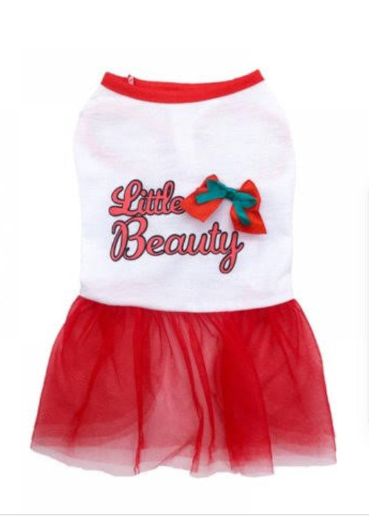 Little Beauty Dress Red